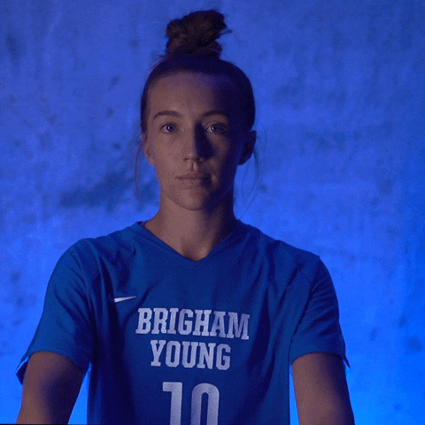 Womens Soccer Sport GIF by BYU Cougars