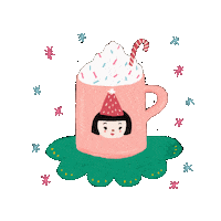 Christmas Drink Sticker