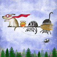 Happy Cat GIF by Red and Howling