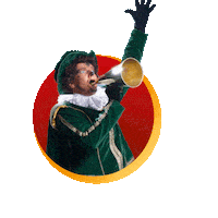 5 December Pieten Sticker by Boekdesint