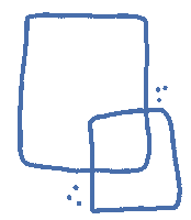 Line Frame Sticker by Talleres a Color