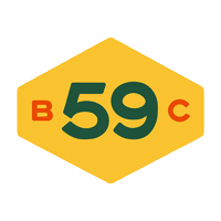 Basecamp59Yellowlabel Sticker by Base Camp 59
