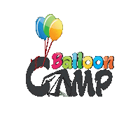 thepartyshere aba ballooncamp australian balloon association balloon camp Sticker