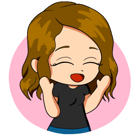 Happy Pink Sticker