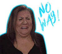 Sad No Way Sticker by Ugly Delicious