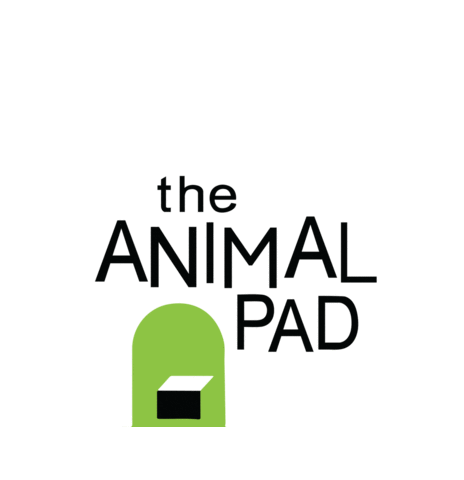 theanimalpad dog tap rescue adopt Sticker