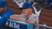 confused chicago cubs GIF by MLB