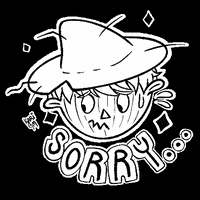 KariGM-art sad halloween creepy sorry GIF