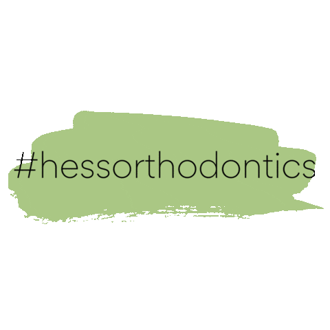 Hessorthodontics giphyupload smile braces invisalign Sticker