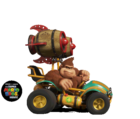 Donkey Kong 3D Sticker by The Super Mario Bros. Movie