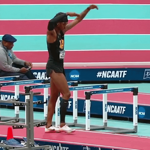 Long Jump Clap GIF by USC Trojans