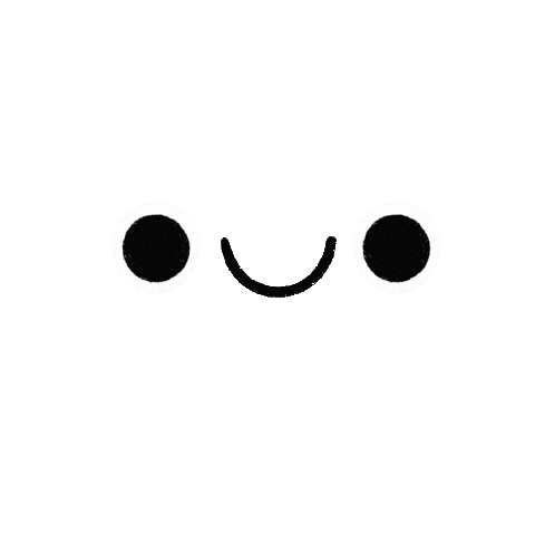 Hand Drawing Face Sticker