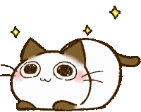 takao_eri cat ねこ 猫 キラキラ Sticker
