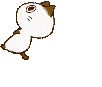 Cat 待ってる Sticker