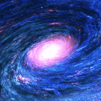 konczakowski space star stars universe GIF