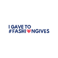 Giving Tuesday Conscious Fashion Sticker by FashionImpactFund