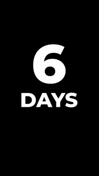 6 Days Event GIF by RevolutionCC