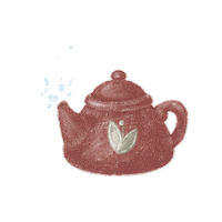 Kekaterina teapot kettle чай чайник Sticker