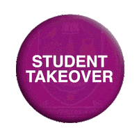 Takeover Uofg Sticker by University of Glasgow