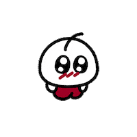 shy cherry 귀여운 체리 부끄러운 Sticker