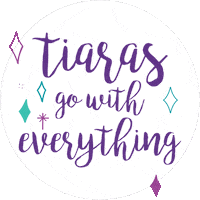 Tiaras Qsda Sticker