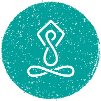 Yoga Meditation Sticker by Steffi Satya Jotpal