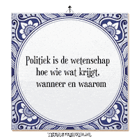 Wijsheid Spreuk Sticker by Tegelspreuken.nl