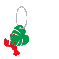 Stellen_uk stellen stellenuk bouncy castle earrings mix and match earrings Sticker