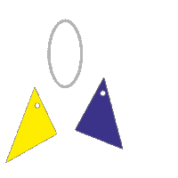 Stellen_uk stellen stellenuk bouncy castle earrings mix and match earrings Sticker