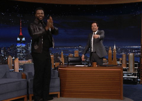 Wave Entrance GIF by The Tonight Show Starring Jimmy Fallon