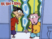 Scared Ed Edd N Eddy GIF by Cartoon Network