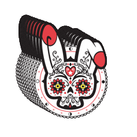 Rum Sticker by Bunny Spirits