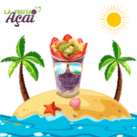Ice Cream Acai Sticker by La Fruta Açaí