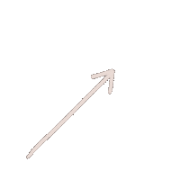 Pink Arrow Sticker