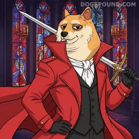 Shiba Inu Deal With It GIF by Doge Pound