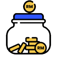 Animation Money Sticker by Multiply Malaysia