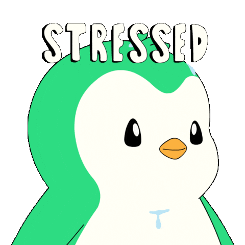 Nervous Summer Sticker by Abster