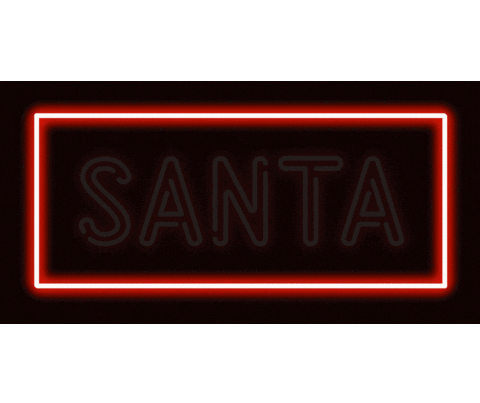 Christmas Santa Sticker by AllWriteByMe