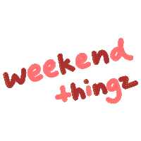 Weekend Sticker