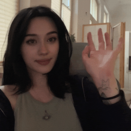 Cute Girl Hello GIF