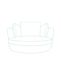 Snuggle Sticker by Plush - Think Sofas