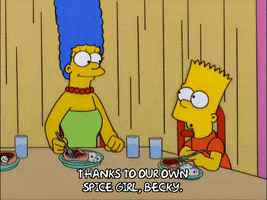 bart simpson eating GIF