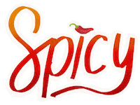 ktespinola food spicy spicy food hot pepper Sticker