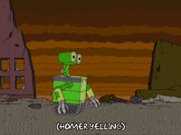 compacting homer simpson GIF