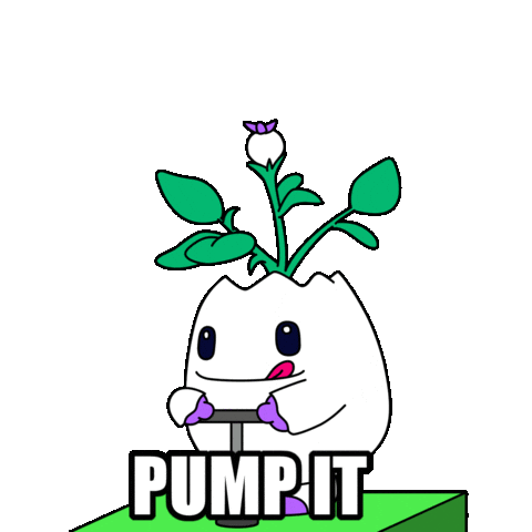 Pump It Crypto Sticker by Magic Eden