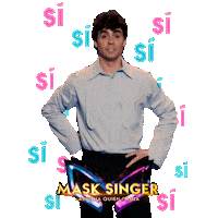 Antena 3 Yes Sticker by Mask Singer A3