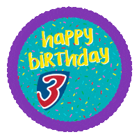 3Musketeers birthday happy birthday bday hbd Sticker