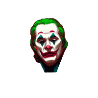 teatrobarcelo halloween night joker madrid Sticker