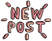 New Post Sticker