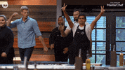 Celebrity Masterchef Peace GIF by MasterChefAU